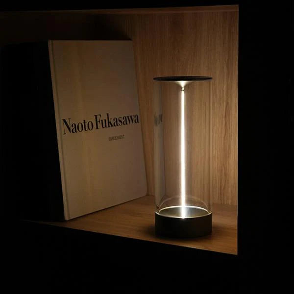 Futuristic LED Magnetic Filament Lamp with USB-C Rechargeable Design, Stepless Dimming & Touch Control for Ambient Lighting